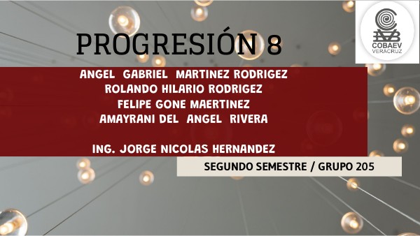 Progresión 8 | Genially