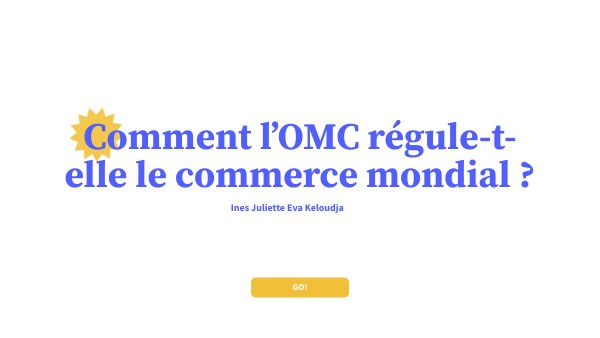 Comment l’OMC régule-t-elle le commerce mondial