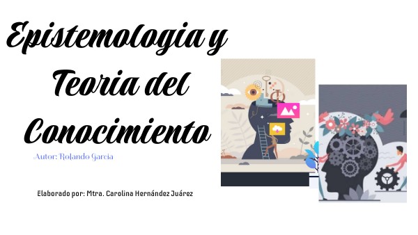 Epistemologia y Teoría del conocimiento