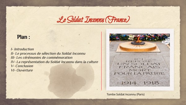 Le Soldat Inconnu