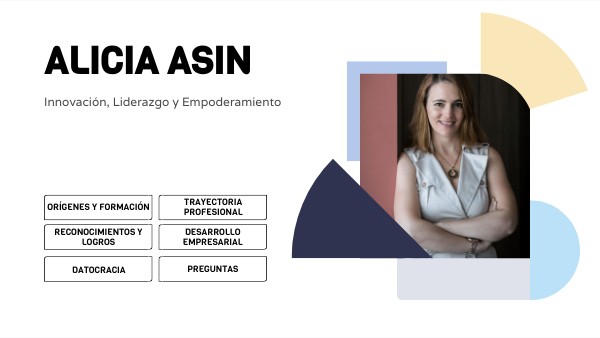 Biografia Alicia Asin | Genially