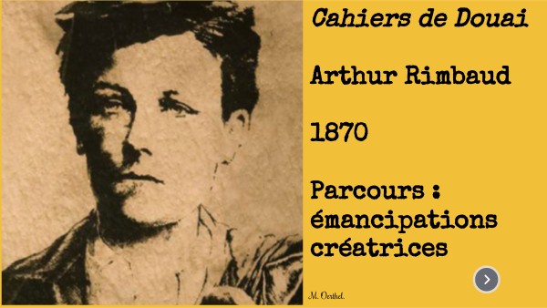 Rimbaud Cahiers de Douai