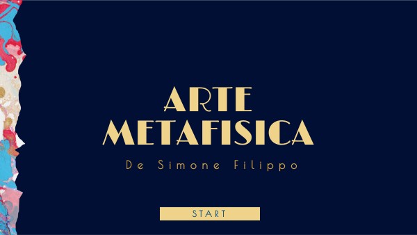 Presentazione Arte Metafisica