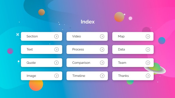 UNIVERSE VIBRANT PRESENTATION | Genially