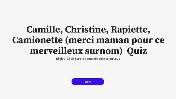 Quiz interactif basique | Genially