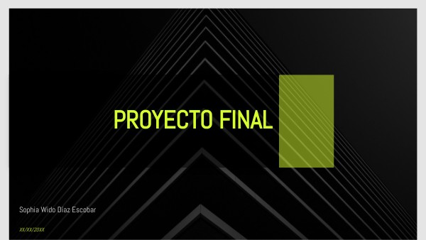 Proyecto Final | Genially