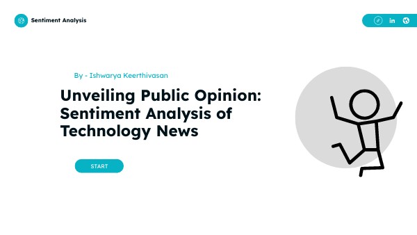 Sentiment Analysis of Technology News | Genially