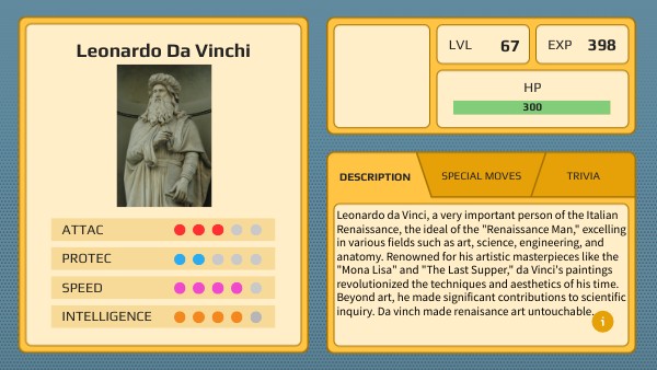 Copy - Pokemon CHARACTER SHEET | Genially