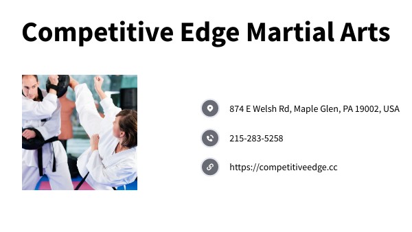 Competitive Edge Martial Arts | Genially
