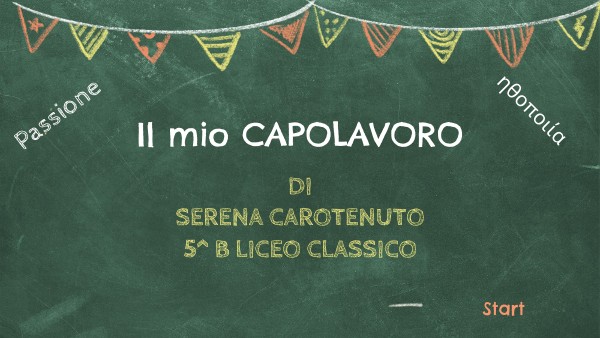 Il mio CAPOLAVORO di Serena CAROTENUTO | Genially