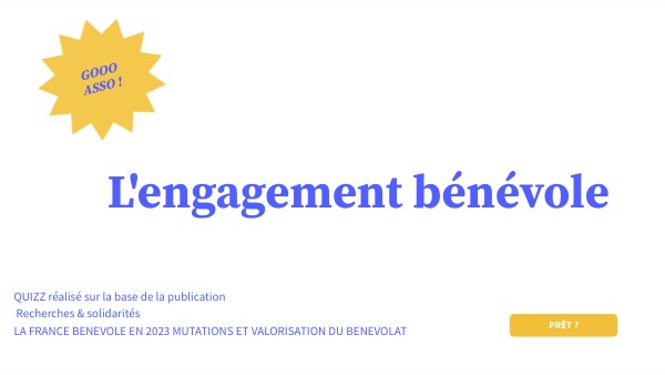 Gooo asso - mobiliser les adhérents dans une association | Genially