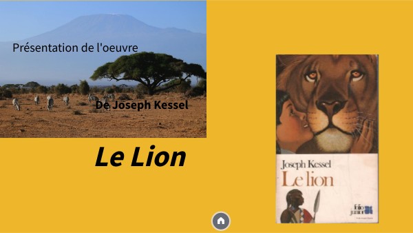 presentation le lion