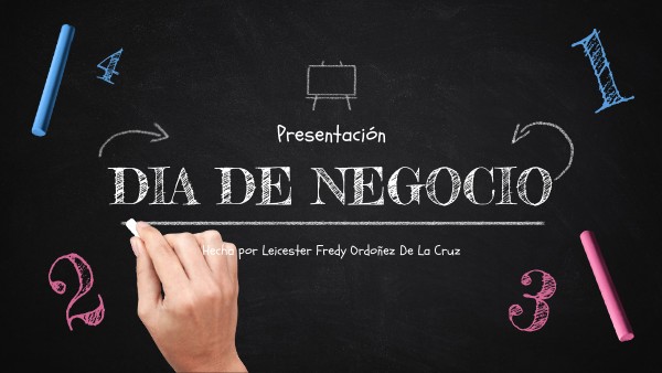 Presentación Tiza y Pizarra
